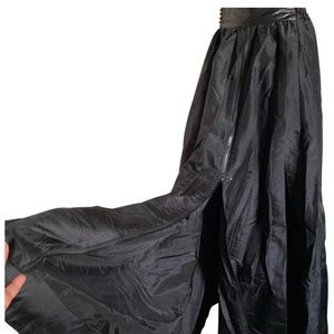 TOV Holy Black With Optional Split Skirt Small/M
